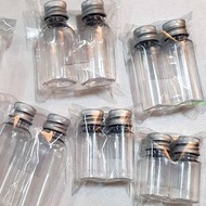西西手工藝材料 鋁蓋塑膠瓶組8ml~100ml 浮油花 樣品瓶 塑膠漂流瓶 許願瓶 攜帶方便 天氣瓶 星空瓶 滿額免運