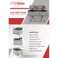 Baker Gas Deep Fryer TBGF-17LX2.M2