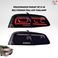 VOLKSWAGEN PASSAT B7 11-15 LED TAIL LAMP - B8.5 DESIGN - SCANNING WELCOME MODE - RUNNING SIGNAL LIGH
