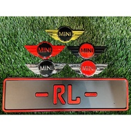 Mini Cooper Countryman Clubman R55 R56 R60 R61 F55 F56 F60 Front Emblem Rear Badge Trunk logo Sticke