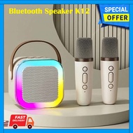 K12 Portable Karaoke Bluetooth Speaker With Microphone