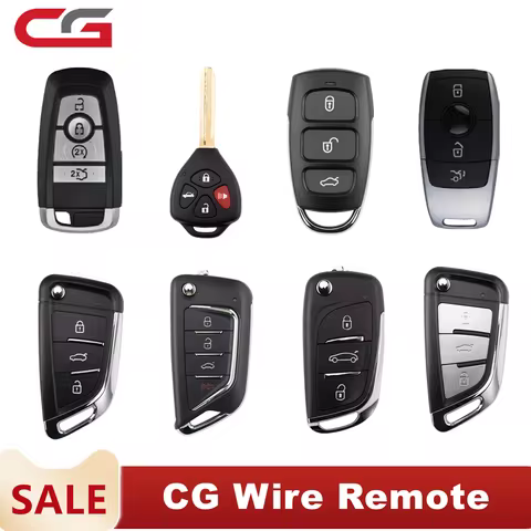CG A20 ZA11 ZA21 A05 A21 A11DS A29DF Wire Remote Car Smart Keys for BENZ/FOR.D/TOYOTA Used with CGDl