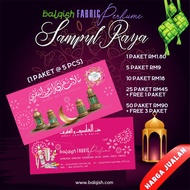 Balqish Fabric Perfume 💥SPECIAL PROMOSI LIMITED EDITION💥[5 KEPING ] 🔥SAMPUL DUIT RAYA 2021 LIMITED EDITION