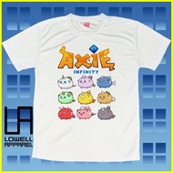 ◄ ◭ ✙ Axie Infinity Game T-shirt - Gamer Tshirt - Unisex Men and Women Shirt - Sublimation Print -