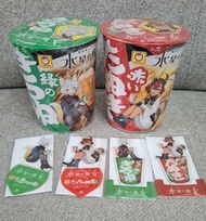 高達 水星的魔女 東洋水產 7-11 杯麵/杯麪 蘇蘇 米米 蘇萊塔 米奧琳涅  立牌 （全套）