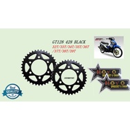 HOYO GT128/DYNAMIC 428 REAR SPROCKET BLACK-32T-39T