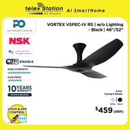 PO ECO Smart Ceiling Fan VORTEX VSPEC-IV RS w/o Light (WiFi) | 10 Years Local Warranty