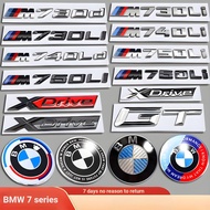 BMW 7 Series 730LI/740LD/750LI/M760LI/735LI Modified XDruv Front Rear Trunk Sticker Car Label