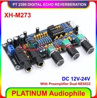 PT2399 DIGITAL ECHO REVERBERATION PREAMPLIFIER PREAMP MIC XH M273 - CHANGS