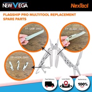 Nextool Flagship Pro Multitool Replacement Spare Parts - Blade, Saw, Hook Set