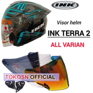 INK TERRA 2 helmet visor ink terra 2 color iridium red gold blue silver black smockBENING