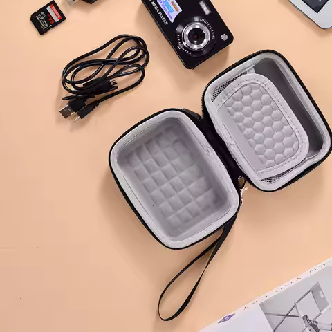Digital Camera Bag Case For Canon G9X G7X III II For ZV1 ZV1F RX100 For Hero 12 For CAMKORY For KVUT