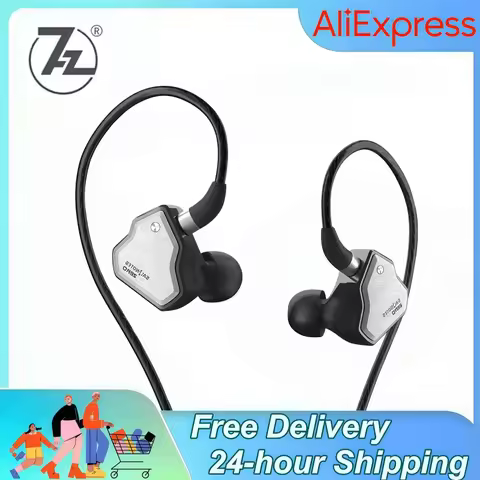 7Hz Salnotes Zero HiFi in Ear Earphone Metal Composite Diaphragm IEMs 10mm Dynamic Driver N52 Magnet