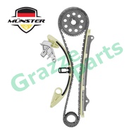 (7pc) Münster Timing Chain Kit Set for Honda City 1.5 TMO TM0 SEL GD8 Jazz 1.5 SAA TFO TF0 i-DSI Fre