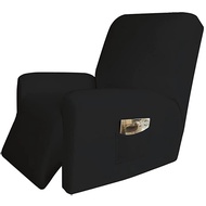 4 pieces Recliner Sofa Cover for Living Room Elastic Reclining Chair Cover Protection Lazy Boy Relax