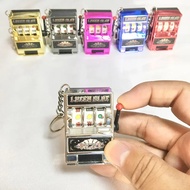 Compact Fashion Trend Keychain Toy Slot Machine Slot Machine Keychain Train Counter Keychain Creativ