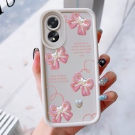 Case For OPPO A18 A38 A2x Three-Color Silicone Shockproof Phone