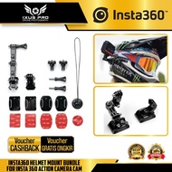 Insta360 Helmet Mount Bundle for Insta360 Action Camera Cam