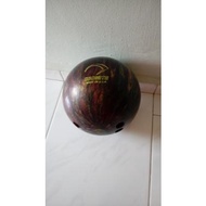 Ebonite bowling ball 15 pounds (cyclone brown)