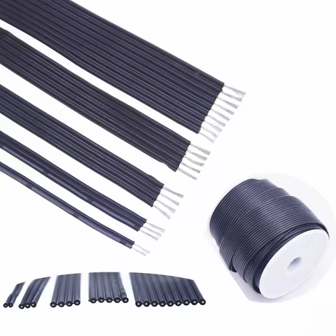 Multi-core parallel silicone wire 2P 3P 4P 5P 6P 8P 9P 10P 12P 14P 30awg 26 28 24 22AWG high tempera