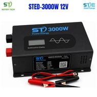 Inverter STED 3000W 24V Standard Sine Wave – Convert 48VDC to 220VAC Genuine STE Power Energy