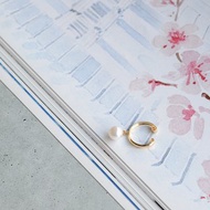 Akoya珍珠耳夾 海水Akoya珍珠 日本製造 耳夾耳環