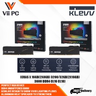 KLEVV CRAS X -16GB( 2x8GB )DDR4 3200 CL16/32GB(2x16GB) DDR4 3600 CL18