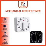 Mechanical Timer 60-minute Manual Timer/ Mechanical Kitchen Timer Kitchenware [Sally]
