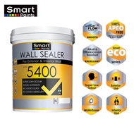 18L ( WHITE ) SMART PAINTS 5400 WALL SEALER INTERIOR / EXTERIOR 18 LITRES (WHITE)