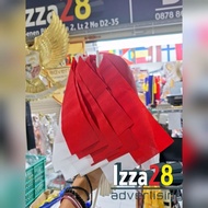 MERAH Hand flag red and white stick flag Indonesian stick flag