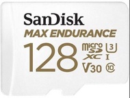 [現貨] SanDisk High Endurance V30 U3 C10 microSDXC UHS-I卡128GB[R:100 W:40] microSD 記憶卡 -128G [平行進口]