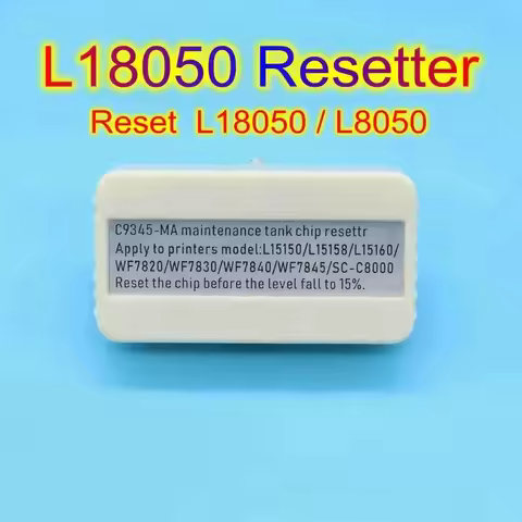 L18050 Resetter C9345 For Epson L8050 Resetters Reset Chip for Epson L18050 L8050 Unlock Ink Tank Re