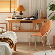Euler Furniture Nordic Solid Wood Desk Small Apartment Log Furniture Japanese Simple Cherry Wood Com