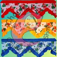 Floral Diamond Valance Curtain (W:60 inches x H: 21inches) Langsir Tingkap