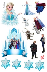 Topper kue Frozen