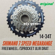 freewheel shimano megarange 7 speed sprocket shimano megarange 7 speed