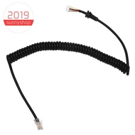 Replacement Microphones Mic Cable Cord Wire for  -48A6J FT-7800 FT-8800 FT-8900 FT-7100M FT-2800M FT
