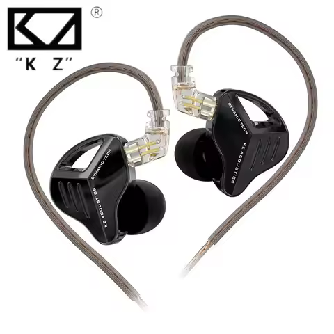 KZ ZVX Pro Earphones Dynamic HIFI Bass Earbuds IEM in Ear Monitor Headphones Sport Wire Headset PK C