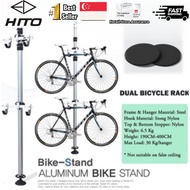 2024 SG Seller! Dual Bicycle Tower Rack / Bicycle Rack / Bicycle Stand / Bike Rack / Bike Stand Ground to Roof Ceiling
