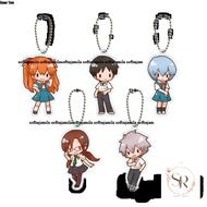 Elaborate Evangelion series acrylic key chain. March 8th