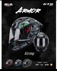 Gille helmet armor grey samurai XL dual visor (Italy 🇮🇹