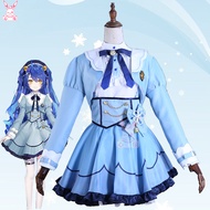 Cos Costume Halloween Costume Performance Costume Rainbow Society Vtuber Virtual Idol Cos Costume Ti