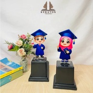 Custom Acrylic Graduation Trophy - Award Trophy