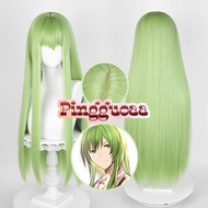 FGO Fate Grand Order Enkidu Cosplay Wig 80cm Long Straight Green Wigs Heat Resistant Synthetic Hair