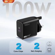 Mione Travel Adapter Fast Charger USB Type C Adaptor USB C For IP 13 14 15 Pro Max Pad Android Phone