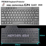 ASUS ROG Zephyrus G14 GA401 Keyboard Protector - PREMIUM CLEAR