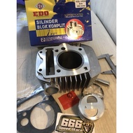Blok boring block bore up racing karisma supra x 125 isi piston 60 mm