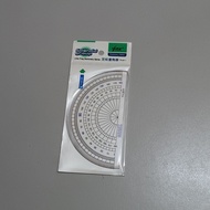 Protractor Ruler ( 180 degree )/Pembaris Separuh Bulat