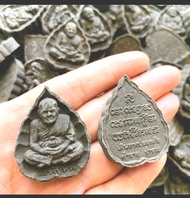 100องค์ พระผงหลวงปู่ทวด พิมพ์ใบโพธิ์ พระผงใบโพธิ์หลังยันต์สีดำ1ถุงราคาส่ง