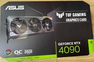 ASUS 華碩 TUF 顯示卡, RTX4090, ASUS TUF GeForce RTX4090 OC Edition Gaming Graphics Card (PCIe 4.0, 24GB GDDR6X, HDMI 2.1a, DisplayPort 1.4a)